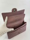 Classic 11.12 Medium Flap Dark Pink Lambskin SHW