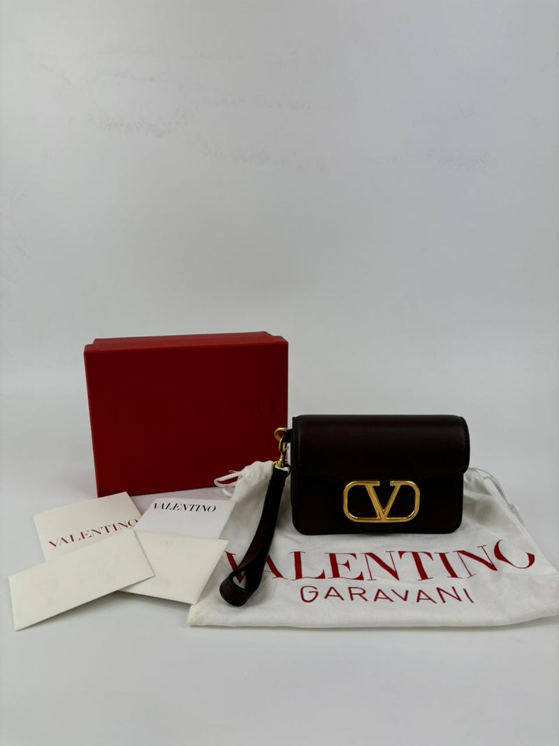 Vlogo Wristlet Clutch Fondant