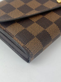 N63209 Sarah Wallet Damier Ebene