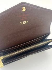 N63209 Sarah Wallet Damier Ebene