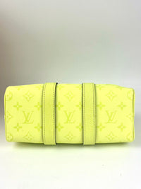 M14078 Keepall Bandouliere 25 Taigarama Lemon Yellow (RFID)