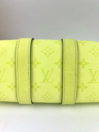 M14078 Keepall Bandouliere 25 Taigarama Lemon Yellow (RFID)
