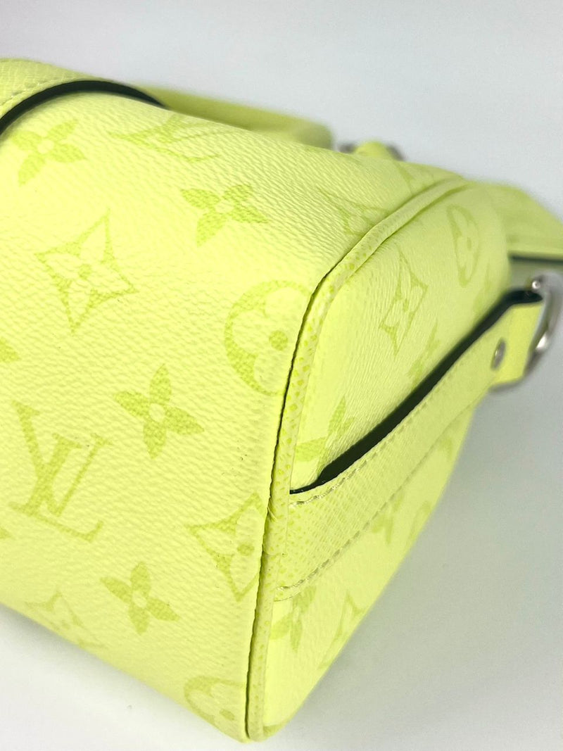 M14078 Keepall Bandouliere 25 Taigarama Lemon Yellow (RFID)