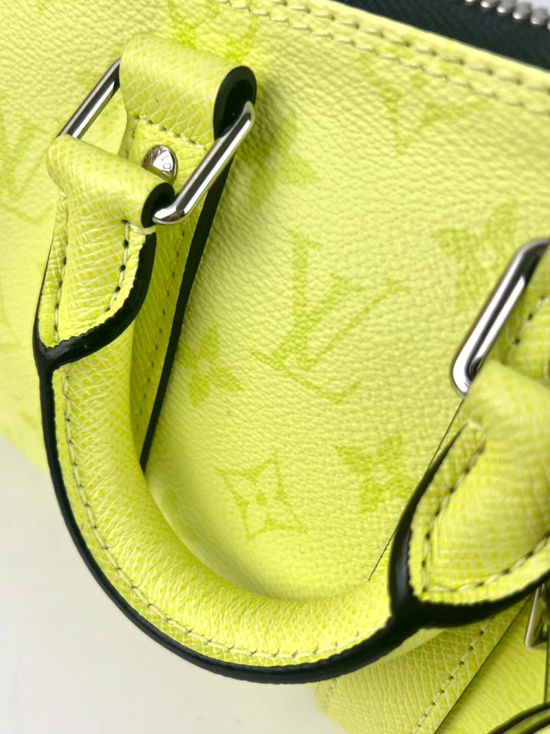 M14078 Keepall Bandouliere 25 Taigarama Lemon Yellow (RFID)