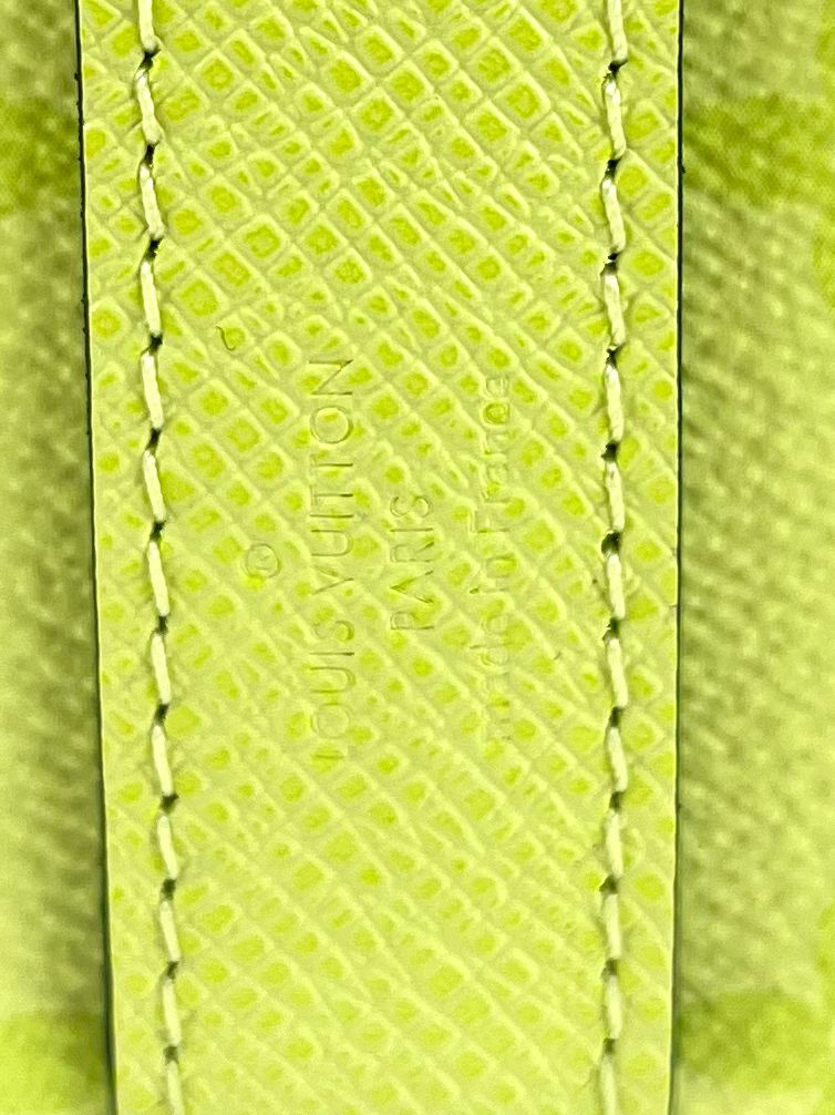 M14078 Keepall Bandouliere 25 Taigarama Lemon Yellow (RFID)