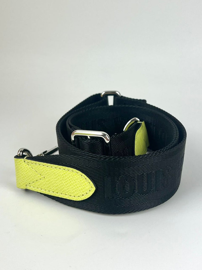 M14078 Keepall Bandouliere 25 Taigarama Lemon Yellow (RFID)