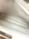 8BN290 Vitello Seta Lace Up Medium Peekaboo Iconic Satchel Grigio Polvere