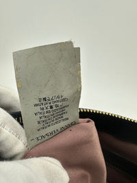 Small Snap Out of It Black Leather Satchel Bag