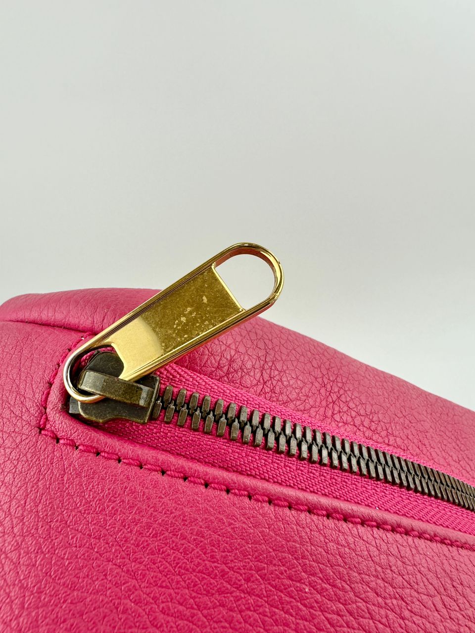Retro Print GUCCI Pink Leather Belt Bag