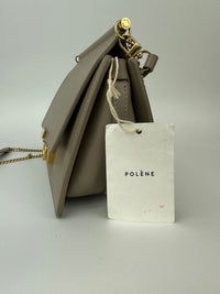 Sept Mini Taupe Smooth Calfskin Leather Bag