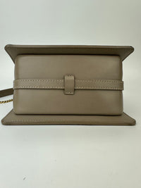 Sept Mini Taupe Smooth Calfskin Leather Bag