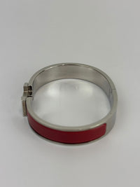 Clic H Bracelet Red PHW Size TGM
