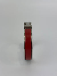 Clic H Bracelet Red PHW Size TGM