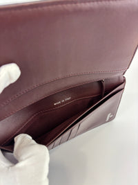 Chanel Bi-fold Yen Wallet in Black Lambskin SHW - Glampot