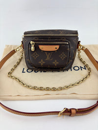 Louis Vuitton M82335 Mini Bumbag Monogram Canvas (RFID)