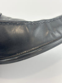Salvatore Ferragamo Black Leather Loafers - Glampot