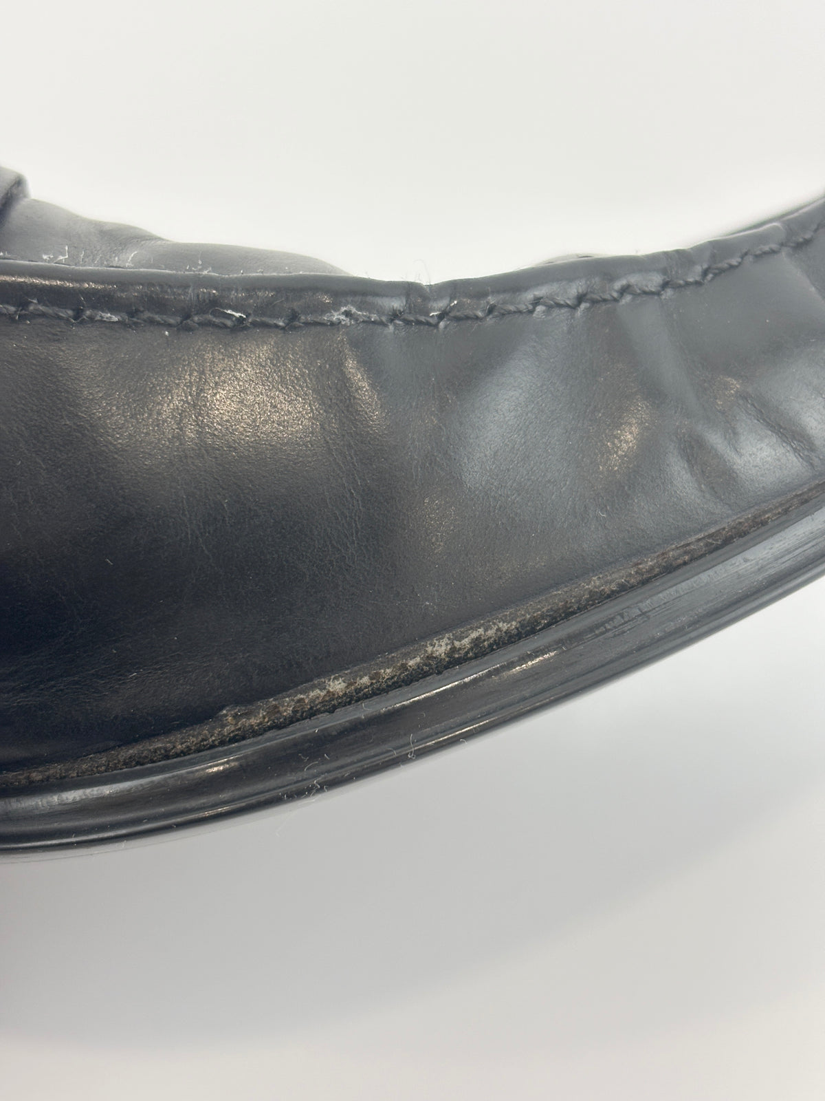 Salvatore Ferragamo Black Leather Loafers - Glampot