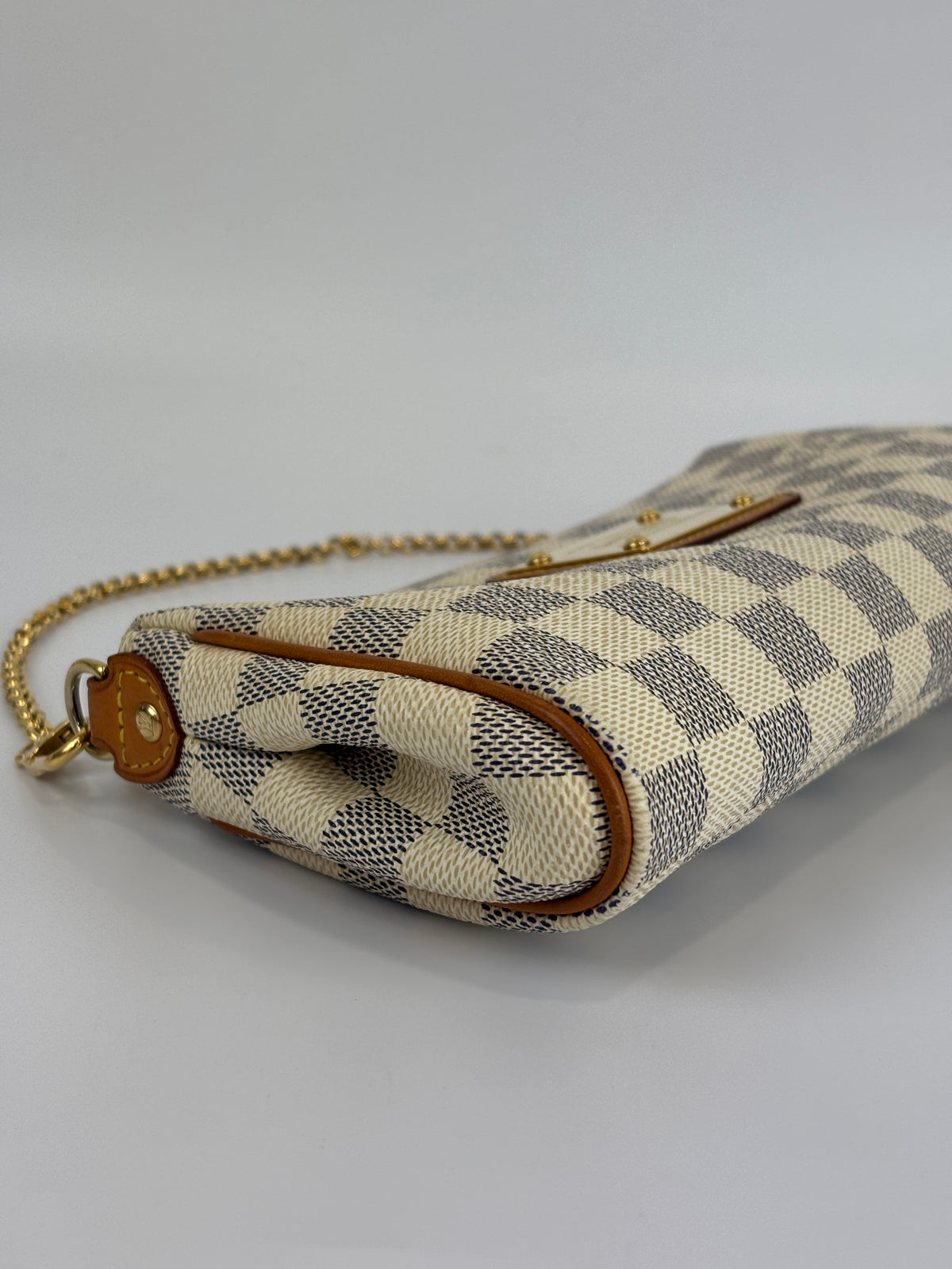 Eva Clutch Damier Azur - Glampot