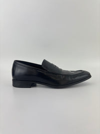 Salvatore Ferragamo Black Leather Loafers - Glampot