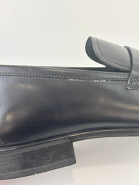 Salvatore Ferragamo Black Leather Loafers - Glampot
