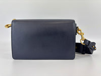 Dior Dio(r)evolution Flap Bag in Navy Calfskin GHW - Glampot