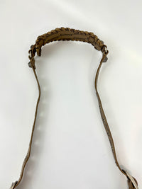 Le Cagole Extra Small Monogram Coated Canvas Shoulder Bag in Brown - Glampot
