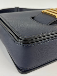Dior Dio(r)evolution Flap Bag in Navy Calfskin GHW - Glampot