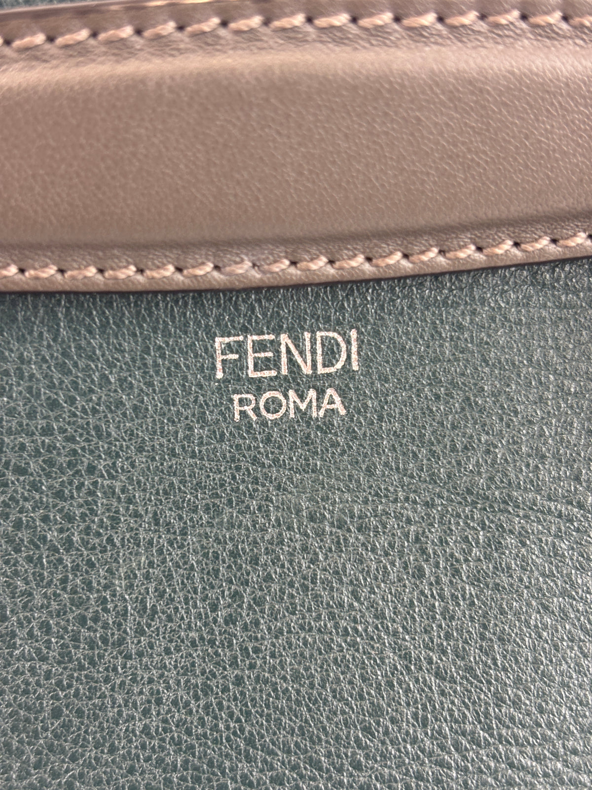 Fendi Medium By The Way in Green - Glampot