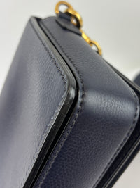 Dior Dio(r)evolution Flap Bag in Navy Calfskin GHW - Glampot