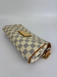 Eva Clutch Damier Azur - Glampot