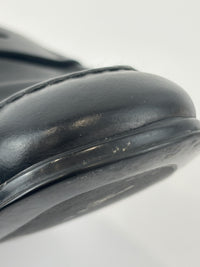 Salvatore Ferragamo Black Leather Loafers - Glampot