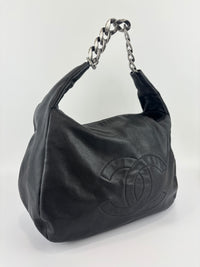 Chanel 31 Hobo in Black Caviar Antique Chain - Glampot