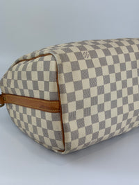 Speedy Bandouliere 30 Damier Azur - Glampot
