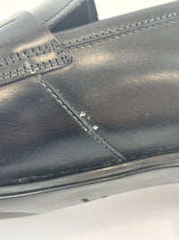 Salvatore Ferragamo Black Leather Loafers - Glampot