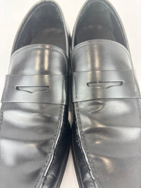 Salvatore Ferragamo Black Leather Loafers - Glampot