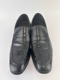 Salvatore Ferragamo Black Leather Loafers - Glampot