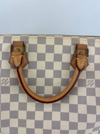 Speedy Bandouliere 30 Damier Azur - Glampot