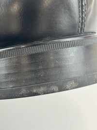 Salvatore Ferragamo Black Leather Loafers - Glampot