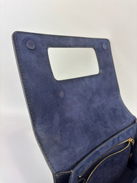 Dior Dio(r)evolution Flap Bag in Navy Calfskin GHW - Glampot