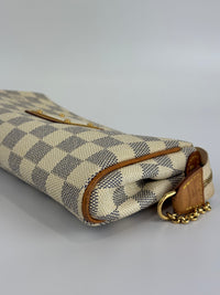 Eva Clutch Damier Azur - Glampot