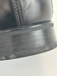Salvatore Ferragamo Black Leather Loafers - Glampot