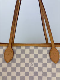 N41605 Neverfull MM Damier Azur - Glampot