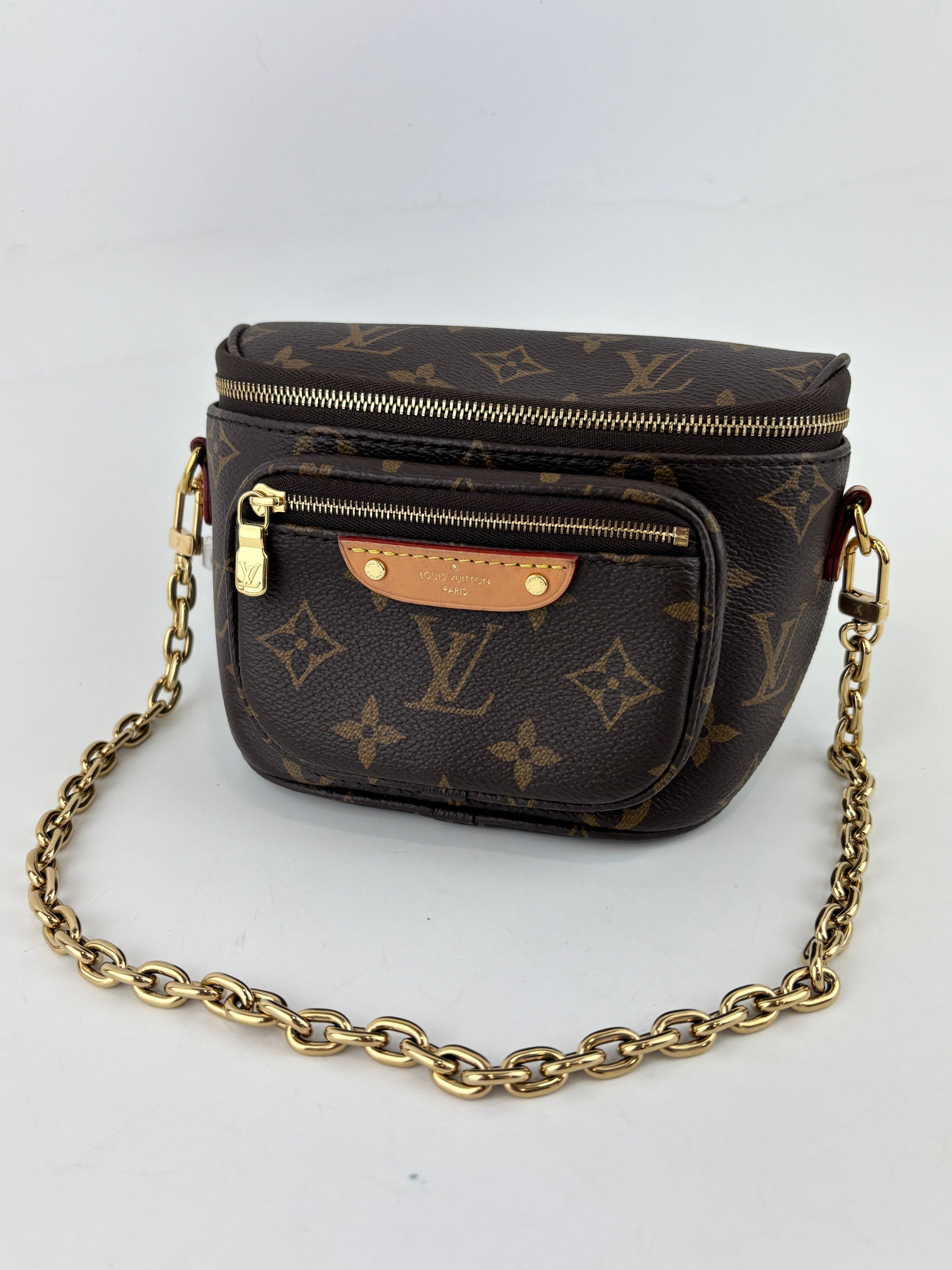 Louis Vuitton M82335 Mini Bumbag Monogram Canvas (RFID)