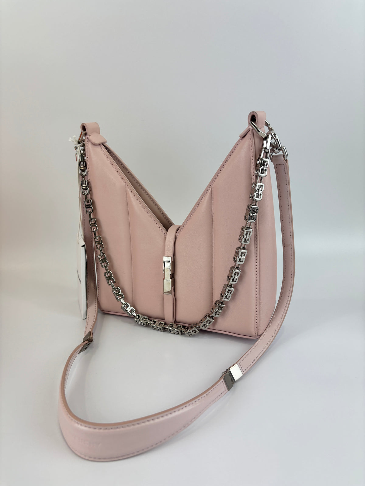 Givenchy Mini Cut-Out Shoulder Bag in Pink - Glampot