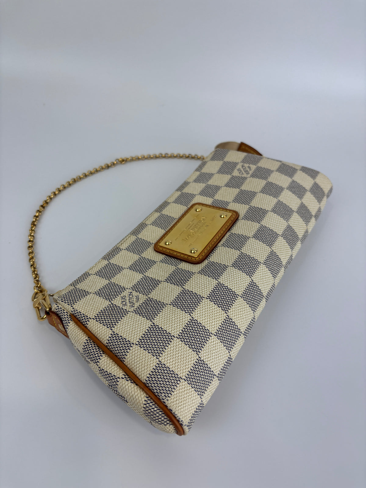 Eva Clutch Damier Azur - Glampot