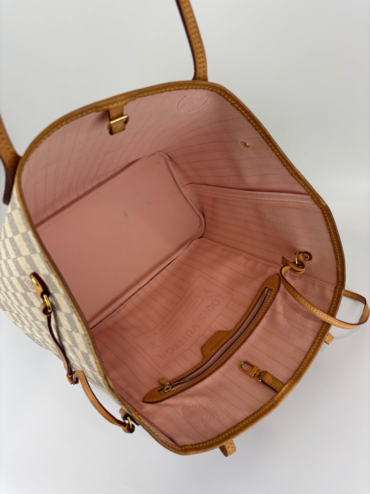 N41605 Neverfull MM Damier Azur - Glampot