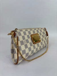 Eva Clutch Damier Azur - Glampot