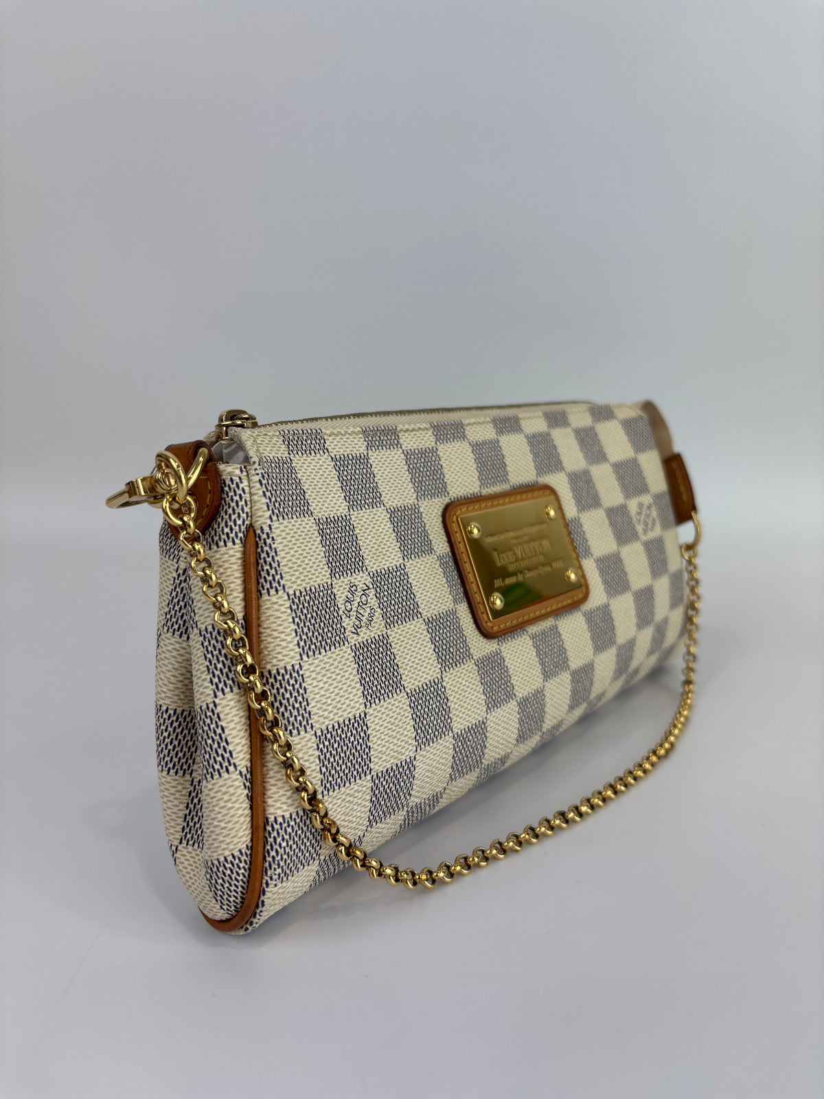 Eva Clutch Damier Azur - Glampot