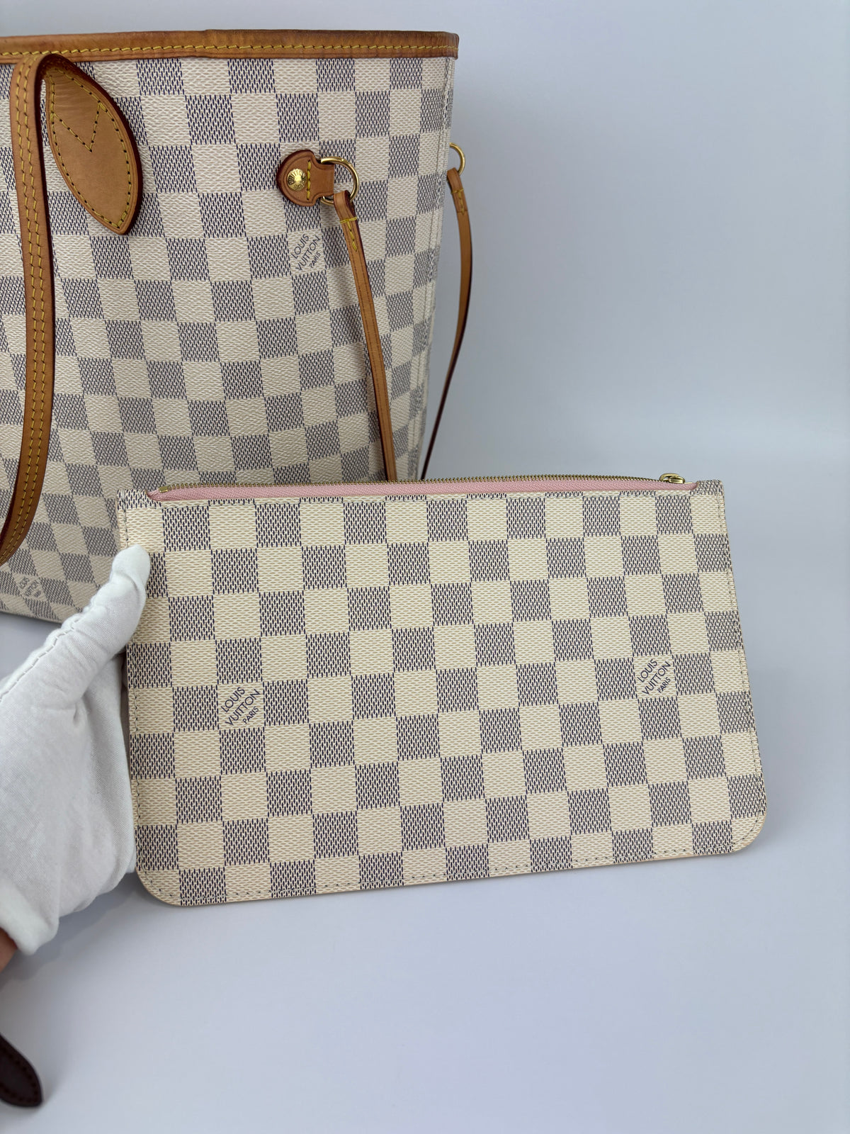 N41605 Neverfull MM Damier Azur - Glampot