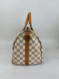 Speedy Bandouliere 30 Damier Azur - Glampot